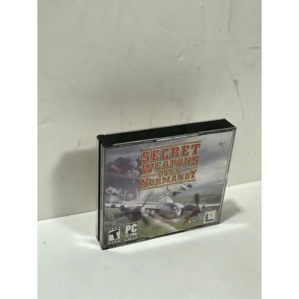 Secret Weapons Over Normandy Original PC Game 4 Discs.‎ See Pictures